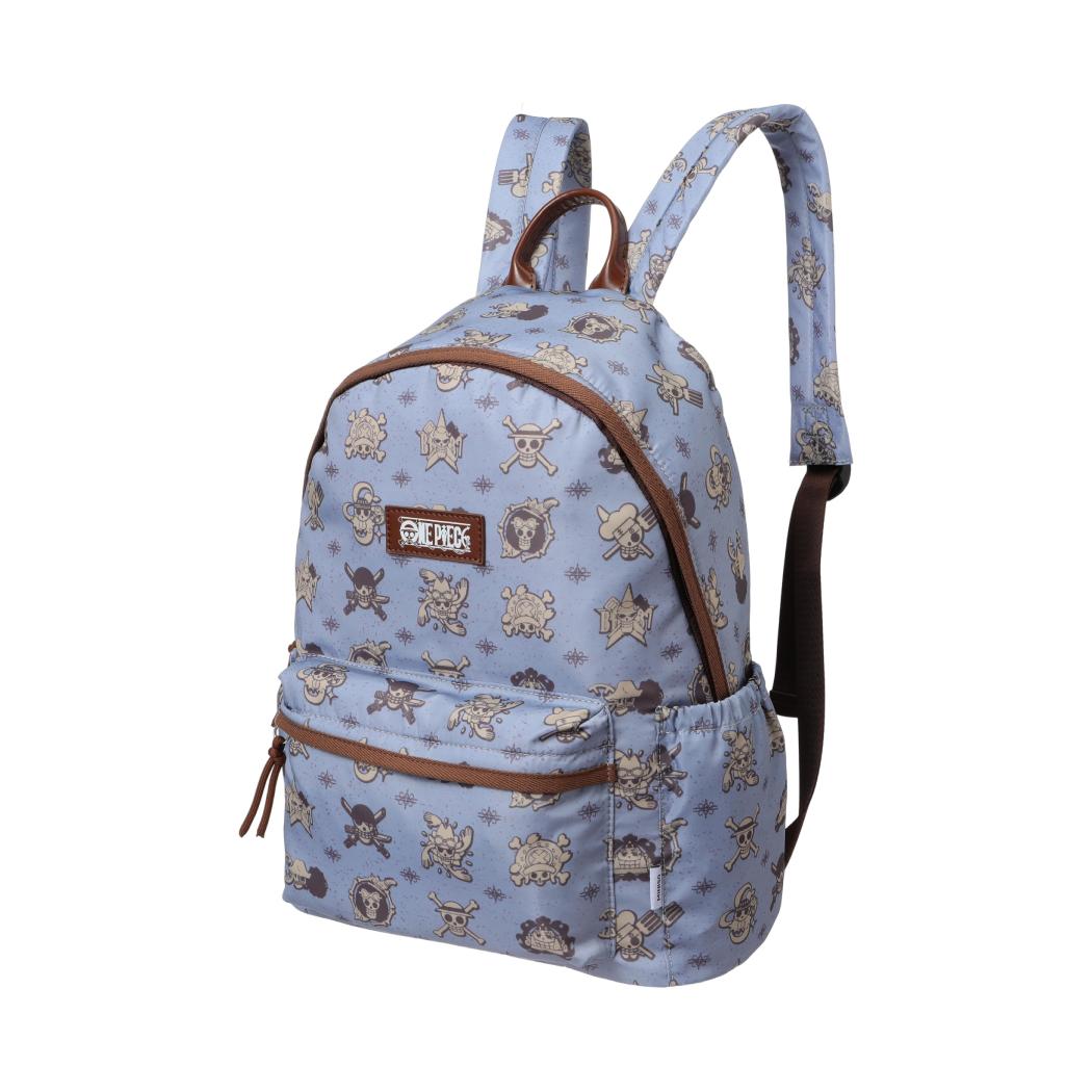 MINISO ONE PIECE COLLECTION ALL-OVER PRINT BACKPACK(GRAY-BLUE) 2023580610108 BACKPACK