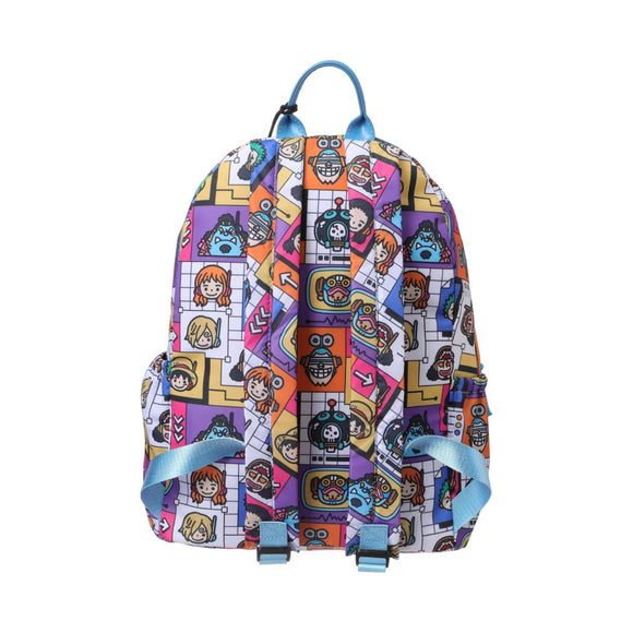 MINISO ONE PIECE COLLECTION ALL-OVER PRINT BACKPACK(ORANGE) 2023580611105 BACKPACK