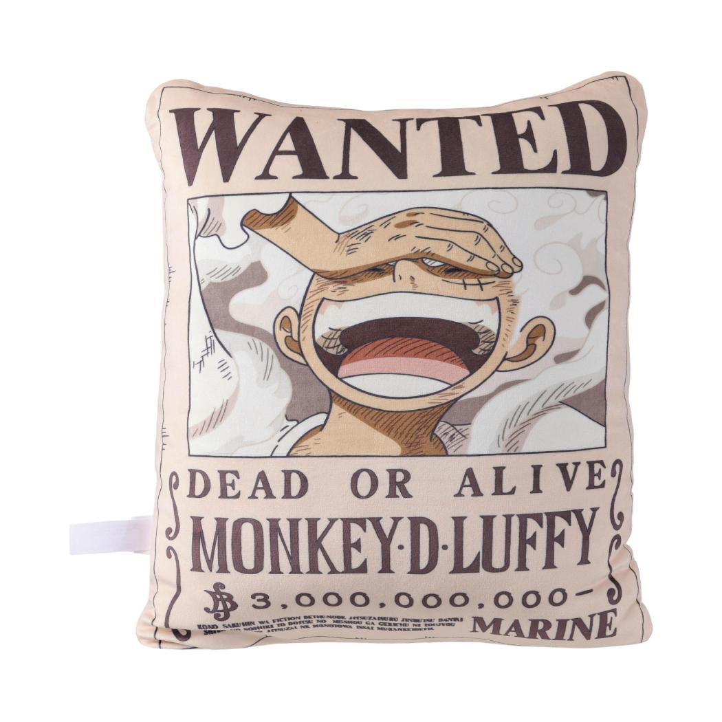 MINISO ONE PIECE COLLECTION 16IN. ORDER FOR ARREST PILLOW(LUFFY) 2023589610109 BACK CUSHION