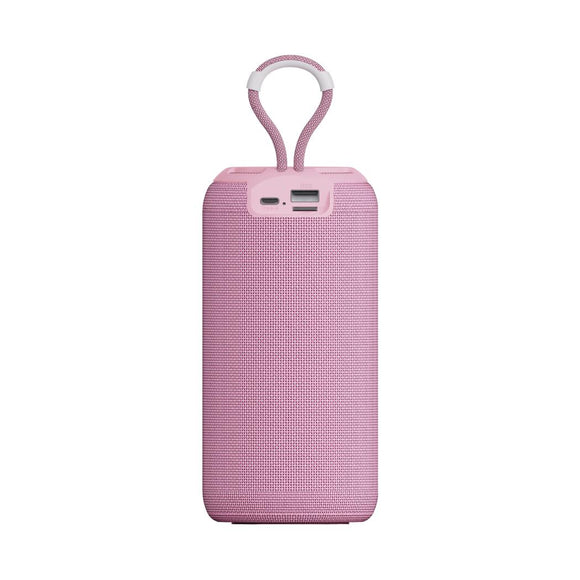 MINISO CLOTH WIRELESS SPEAKER MODEL: A162(PINK) 2023646013102 WIRELESS SPEAKER