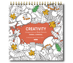 MINISO WILD ANIMALS COLLECTION 227X240MM WIRE-BOUND COLORING BOOK (20 SHEETS) 2024067110104 WIREBOUND BOOK