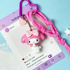 MINISO MY MELODY SWEET FACTORY 3D KEYCHAIN 2024098010107 FASHIONABLE ORNAMENTS