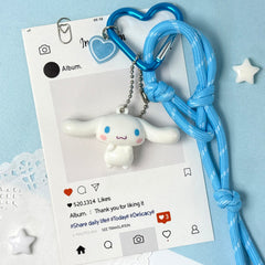 MINISO CINNAMOROLL SWEET FACTORY 3D KEYCHAIN 2024098510102 FASHIONABLE ORNAMENTS