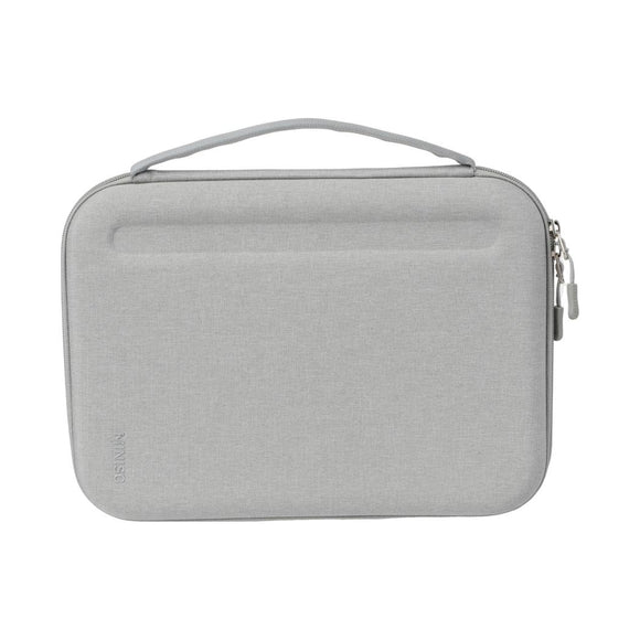 MINISO UNISEX HARD CASE TABLET HANDBAG(GRAY) 2024227810103 HANDBAG