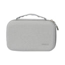 MINISO UNISEX HARD CASE STORAGE HANDBAG(GRAY) 2024228010106 HANDBAG-1