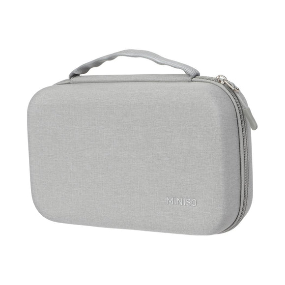 MINISO UNISEX HARD CASE STORAGE HANDBAG(GRAY) 2024228010106 HANDBAG