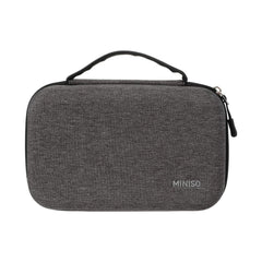 MINISO UNISEX HARD CASE STORAGE HANDBAG(DARK GRAY) 2024228012100 HANDBAG