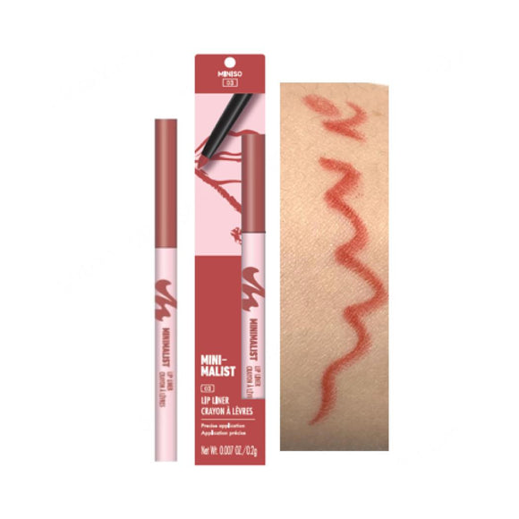 MINISO MINIMALIST SMOOTH LIP LINER(02) 2024433910109 LIP LINER