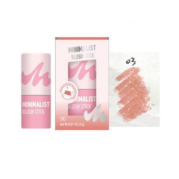 MINISO MINIMALIST SILKY FACE BLUSH STICK(03) 2024441811108 BLUSHER