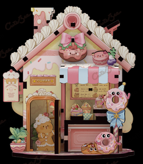 MINISO MINI STORE SERIES (PDQ)(DESSERT SHOP) 2024631513102 EDUCATIONAL TOYS