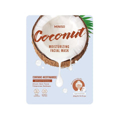 MINISO FRUIT & VEGETABLE SERIES COCONUT NOURISHING FACIAL SHEET MASK 2025510710100 FACIAL MASK SHEET