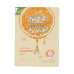 MINISO FRUIT & VEGETABLE SERIES ORANGE NOURISHING FACIAL SHEET MASK 2025511210104 FACIAL MASK SHEET