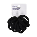 MINISO BASIC SERIES HAIR TIE (10 PCS) 2025650710107 RUBBER BAND-3