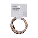MINISO BASIC SERIES HAIR TIE (4 PCS) 2025650810104 RUBBER BAND-2