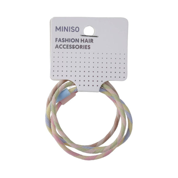 MINISO BASIC SERIES HAIR TIE (4 PCS) 2025650810104 RUBBER BAND