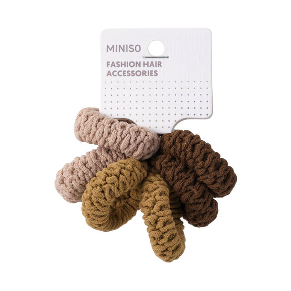 MINISO BASIC SERIES HAIR TIE (6 PCS) 2025650910101 RUBBER BAND