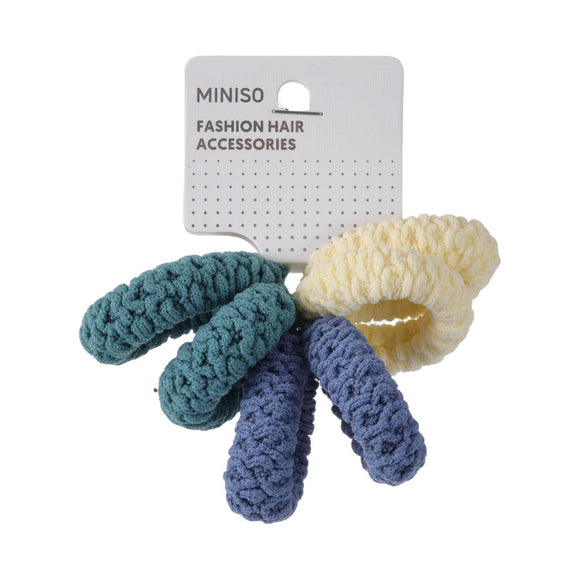 MINISO BASIC SERIES HAIR TIE (6 PCS) 2025651110104 RUBBER BAND