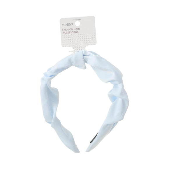 MINISO FRESH BLUE SERIES HAIR HOOP (1 PC) 2025977510107 HAIR TIE