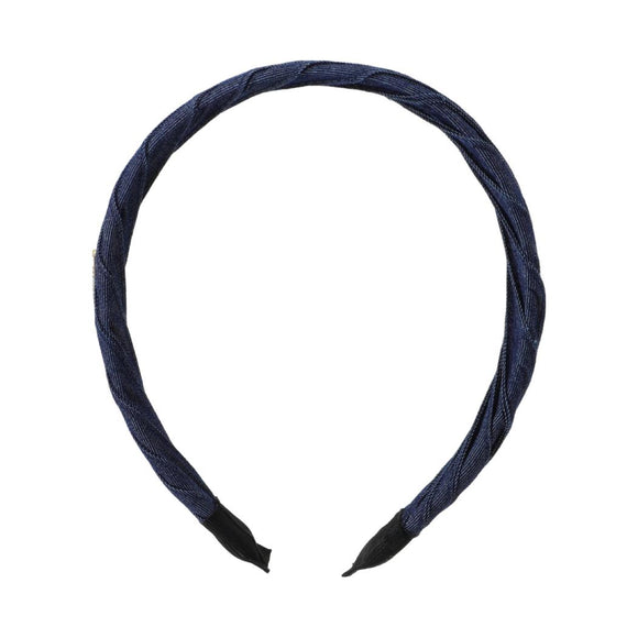 MINISO DENIM BLUE SERIES HAIR HOOP (1 PC) 2025980110103 HAIR TIE