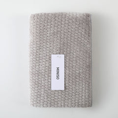 MINISO CLASSIC PLAIN JACQUARD TOWEL(GRAY) 2026202412104 TOWEL