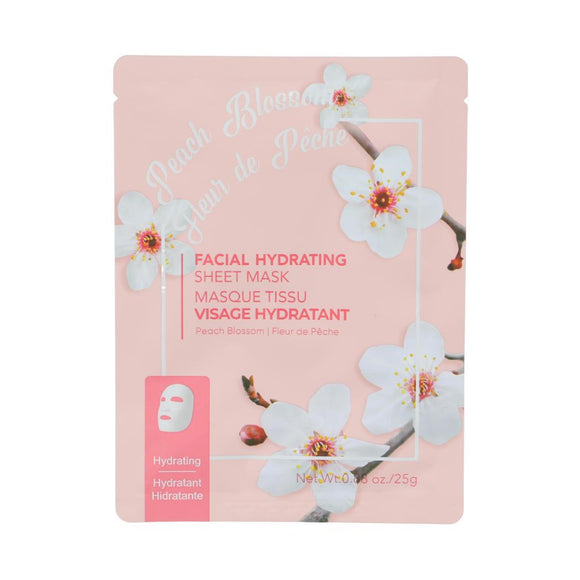 MINISO FACIAL HYDRATING SHEET MASK (PEACH BLOSSOM) 2026206913102 FACIAL MASK SHEET