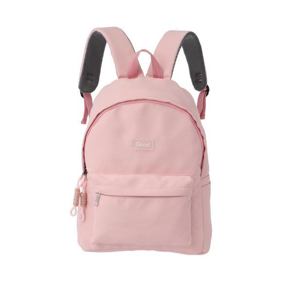 MINISO CASUAL SOLID COLOR LIGHTWEIGHT BACKPACK(LIGHT PINK) 2026359010109 BACKPACK