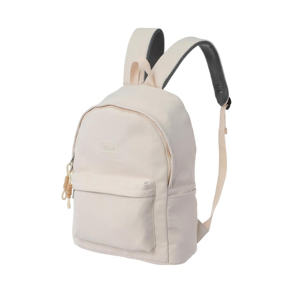 MINISO CASUAL SOLID COLOR LIGHTWEIGHT BACKPACK(BEIGE) 2026359012103 BACKPACK
