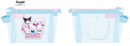 MINISO HELLO KITTY AND FRIENDS SWEET FACTORY COLLECTION TRAPEZOIDAL MESH STATIONERY CASE (BLUE) 2026541810104 STATIONERY-1