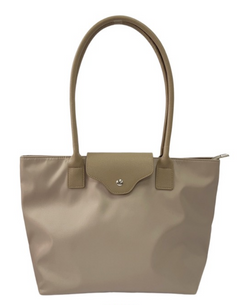 MINISO CASUAL COMMUTER TOTE SHOULDER BAG(BEIGE) 2026753610103 SHOULDER BAG