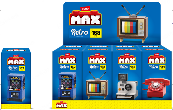 MINISO ZURU - MAX BUILDING BLOCKS(RETRO) 2026769013103 BLIND BOX