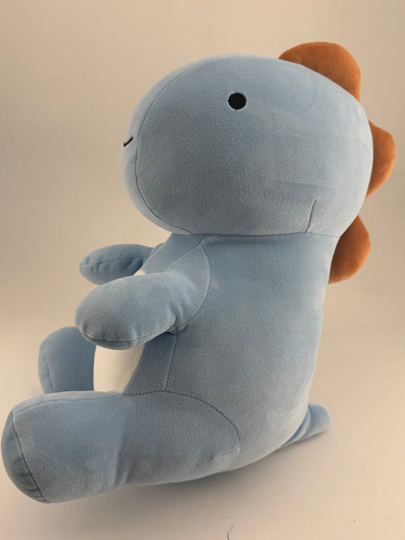 MINISO MINI FAMILY 14IN. MINISOU DINOSAUR PLUSH TOY(BLUE TYRANNOSAURUS) 2026774314103 IP PLUSH