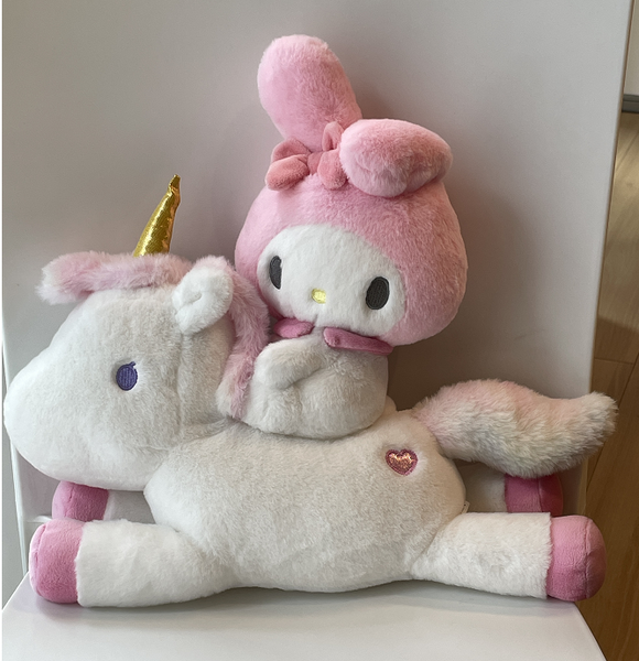 MINISO MY MELODY 12IN. RIDING UNICORN PLUSH TOY 2026833910109 IP PLUSH