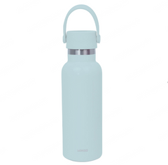 MINISO SOLID COLOR SERIES HANDLE INSULATED BOTTLE 500ML(BLUE) 2026948010107 VACUUM CUP/ KETTLE