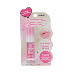 MINISO COLOR-CHANGING LIP GLOSS(ROSE SCENT) 2027040310102 LIP BALM