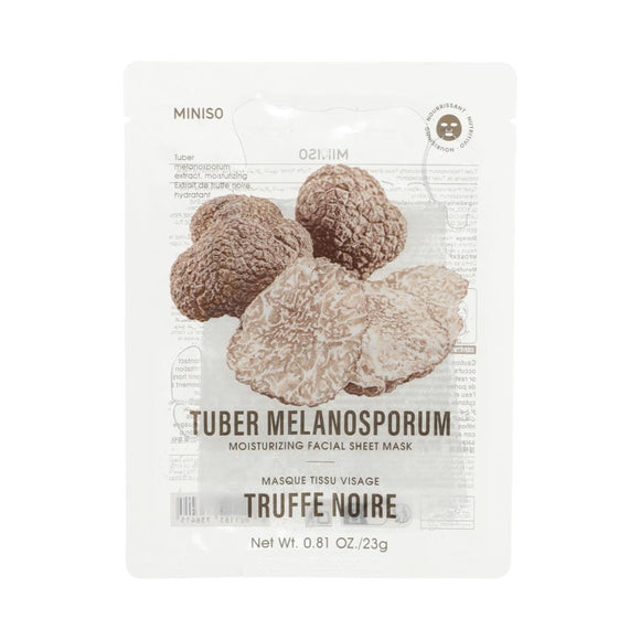 MINISO TUBER MELANOSPORUM MOISTURIZING FACIAL SHEET MASK 2027755710105 FACIAL MASK SHEET