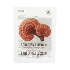 MINISO GANODERMA LUCIDUM MOISTURIZING FACIAL SHEET MASK 2027756010105 FACIAL MASK SHEET