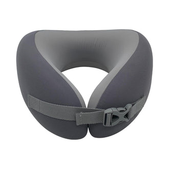MINISO WASHABLE MEMORY FOAM NECK PILLOW(GRAY) 2027866615108 U-SHAPED NECK PILLOW