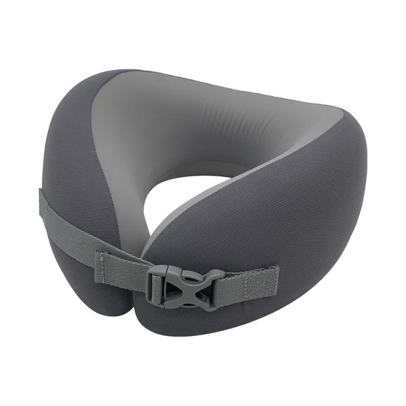 MINISO WASHABLE MEMORY FOAM NECK PILLOW(GRAY) 2027866615108 U-SHAPED NECK PILLOW