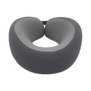 MINISO WASHABLE MEMORY FOAM NECK PILLOW(GRAY) 2027866615108 U-SHAPED NECK PILLOW-3