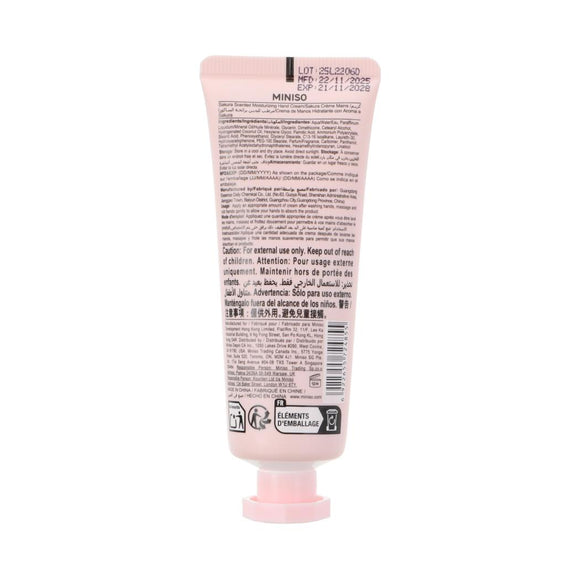 MINISO SAKURA SCENTED MOISTURIZING HAND CREAM 2028044810100 HAND CREAM