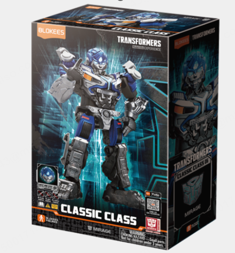 MINISO TRANSFORMERS CLASSIC CLASS 06 MIRAGE BUILDING BLOCK FIGURE 2028156410106 BUILDING BLOCKS