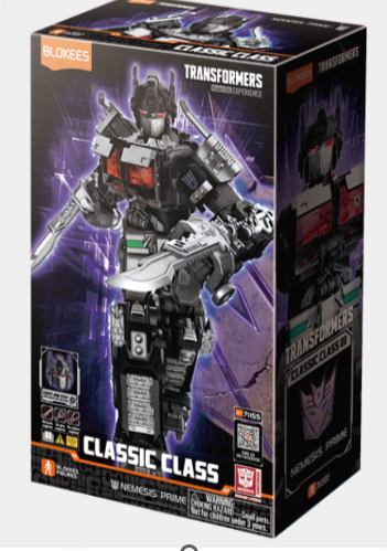 MINISO TRANSFORMERS CLASSIC CLASS 08 NEMESIS PRIME BUILDING BLOCK FIGURE 2028156810104 BUILDING BLOCKS