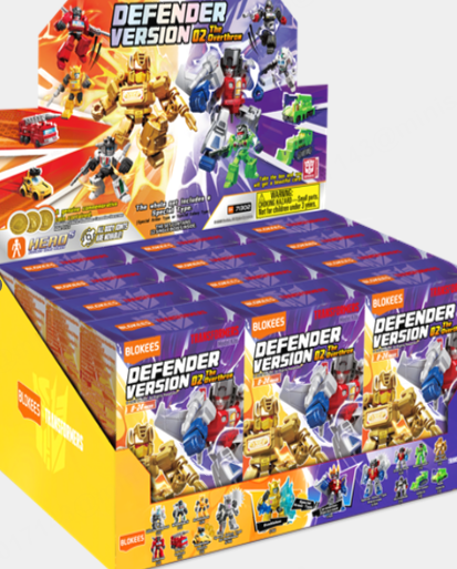 MINISO TRANSFORMERS DEFENDER VERSION 02 BUILDING BLOCK FIGURE 2028157210101 BUILDING BLOCKS
