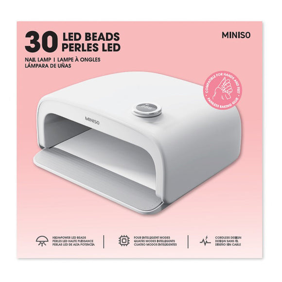 MINISO MULTIFUNCTIONAL NAIL LAMP MODEL: K30
(WHITE) 2028432911105 NAIL POLISHER