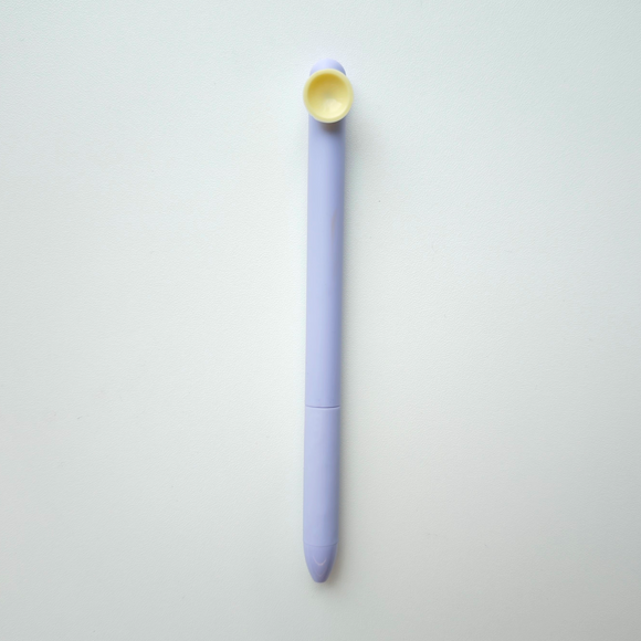 MINISO POPPEN SERIES SIGN PEN (0.5MM, BLACK) (PURPLE BARREL) 2028597710100 PEN
