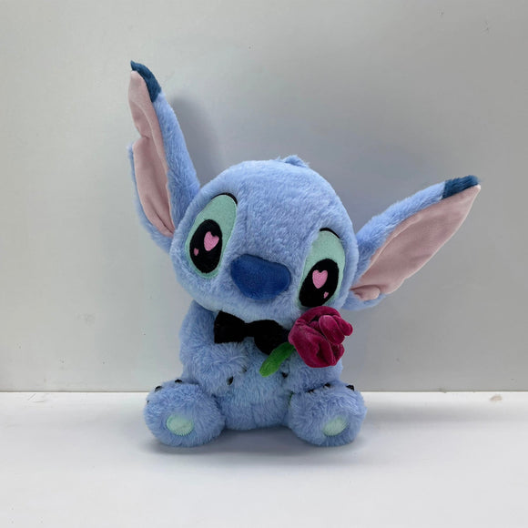 MINISO DISNEY STITCH COLLECTION 10IN. VALENTINE'S DAY SITTING-POSTURE PLUSH TOY(STITCH) 2028872210103 IP PLUSH