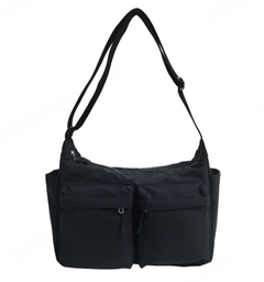 MINISO CITY SERIES RECTANGULAR CROSSBODY BAG(BLACK) 2028884912101 CROSSBODY BAG