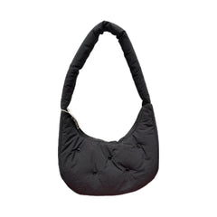 MINISO PUFF SERIES PADDED SHOULDER BAG WITH HOLES(BLACK) 2028993412103 SHOULDER BAG