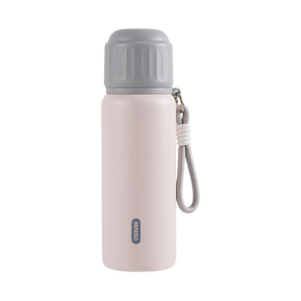 MINISO MINISO DRINK SERIES INSULATED BOTTLE WITH STRAP 550ML(PINK) 2029302612108 VACUUM CUP/ KETTLE