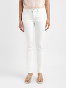 LEVIS 711 _ SKINNY WHITE POWDER 21306-0630 DENIM PANT (JEANS) (W)-2